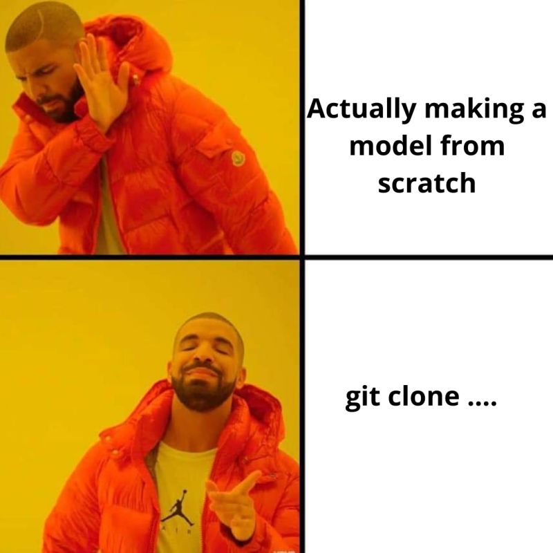 RAPYD_AI's tweet image. What’s your favorite model library or repo? Comment down below to let us know 🥳✨

#mememonday #machinelearning #artificialintelligence #datascience #memesdaily #rapydai