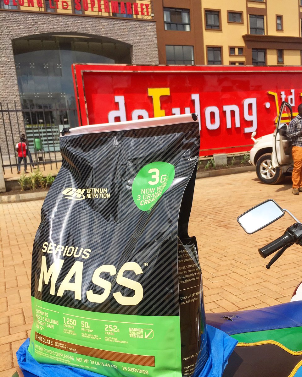 Supplementplug's tweet photo. Fresh week bulking and building with @optimumnutrition #seriousmassgainer delivered in #makindye. Call or WhatsApp for orders +256756134805.
.
#optimumnutrition #seriousmassgainer #bodybuilding #massgainer #protein #gym #kampala #makindye #uganda #supplementplug #supplementplugug https://t.co/ZxOaJI5pVl