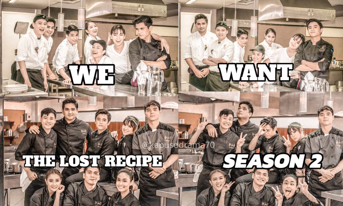 kapusodrama70's tweet photo. TLR FANS: We Want The Lost Recipe Season 2! #TLRSeasonTwo #TheLostRecipeForever 

Kaya pa ba till finale? 🤗 https://t.co/8YmeyFFPY9