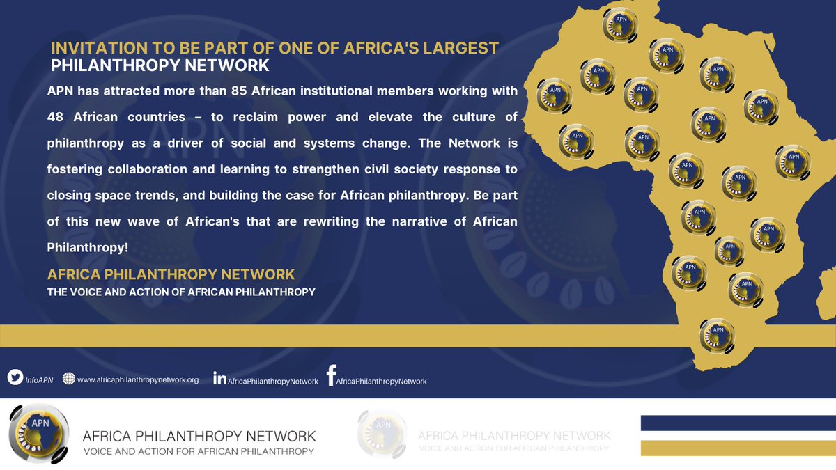 African Philanthropy Network tweet media