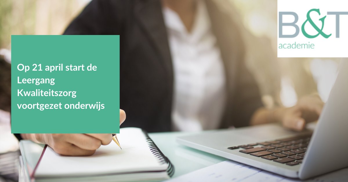 Hoe kunnen medewerkers kwaliteitszorg of leidinggevenden daadwerkelijk de kwaliteit beïnvloeden? Hoe sluiten we aan bij het nieuwe kader van de onderwijsinspectie, op bestuurs- en schoolniveau? Dat leert u bij de leergang kwaliteitszorg VO. Lees meer: bit.ly/39r5hf6