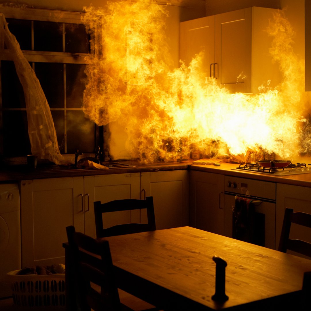 BrandwondenNL's tweet photo. #Wistjedat... koken een van de meest voorkomende oorzaken van brand in huis is? 

Als je kookt kan er veel mis gaan. Denk bijvoorbeeld aan de vlam in de pan of een theedoek die per ongeluk in het vuur terechtkomt. Een ongeluk zit in een klein hoekje...

#brand https://t.co/t266kBr5hQ