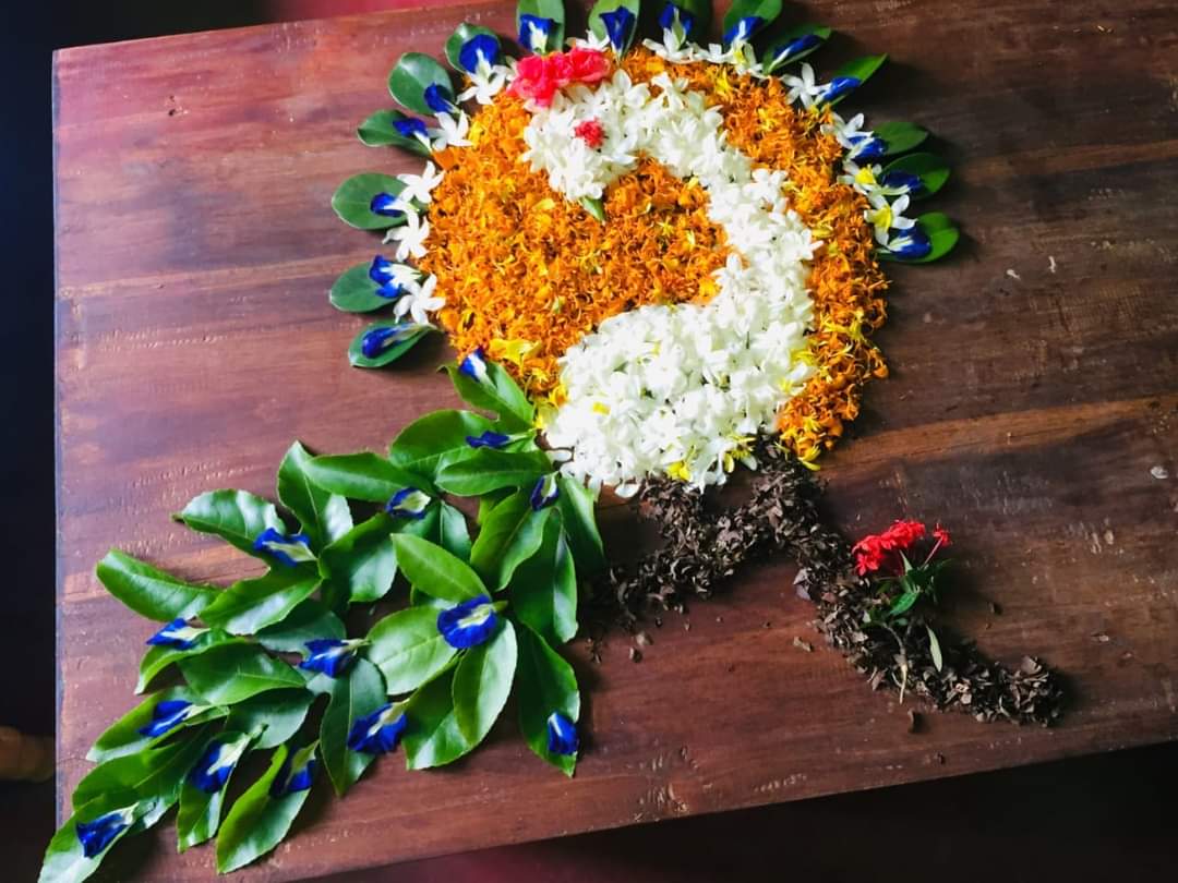 iccr_colombo's tweet photo. Holi with Rangoli ! 
Happy Holi To All 🙏

This year our students celebrated Holi with Colourful Rangolis.

COVID19 couldn't dampen their spirits &amp; the festival of colours 

@ICCR_Delhi
@IndiainSL

#azadikaamritmahotsav #azadikaamrutmahotsav 
#IndiaAt75 https://t.co/rqnZK7kl9L
