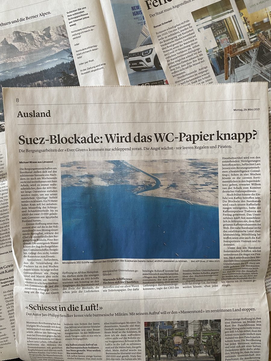 EricSend's tweet photo. So schade, liebe @chmediaag, jetzt, wo man sich erst mal warmgelaufen hat, ist das blöde Schiff schon wieder weg. https://t.co/V3wbhCUH9F