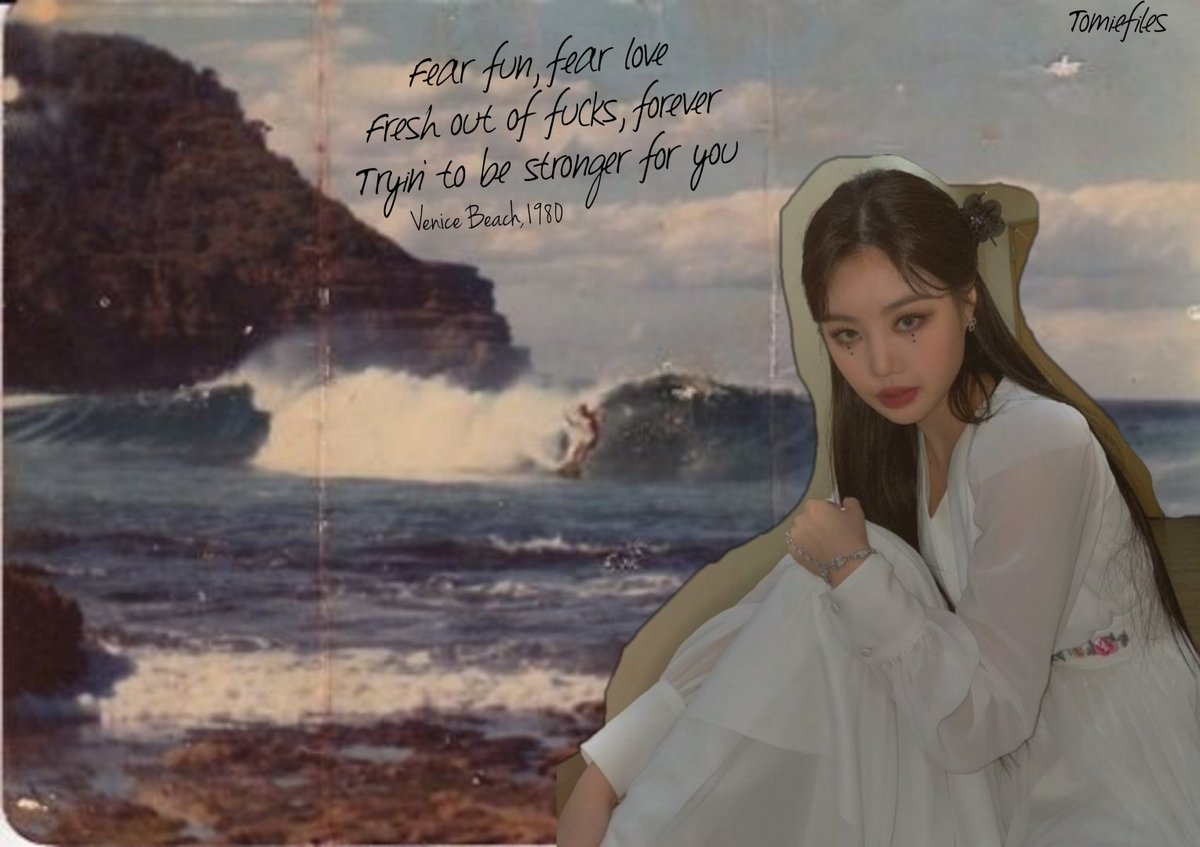 Tomiefiles's tweet photo. ㅡ pov: #Soojin ,the girl of your Venice Dream which one you can't see again. https://t.co/D8pltrzh3C