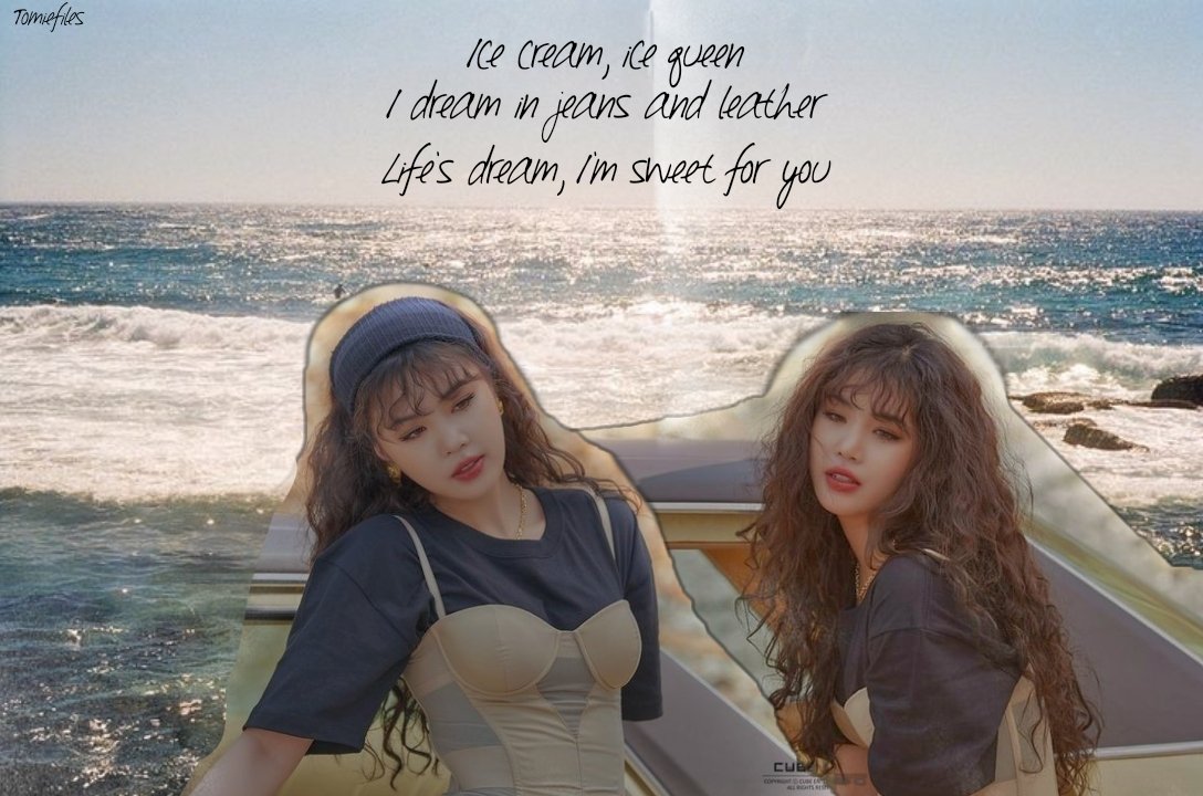 Tomiefiles's tweet photo. ㅡ pov: #Soojin ,the girl of your Venice Dream which one you can't see again. https://t.co/D8pltrzh3C