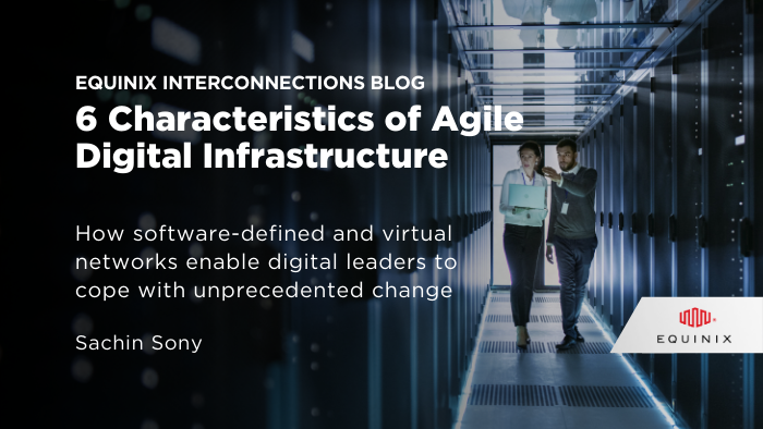 Equinix's tweet photo. Read the latest blog from @sachin_sony to find out how #digitalleaders leverage #networkagility to bridge legacy infrastructure with emerging digital technologies. https://t.co/s3UxT2Qx6h https://t.co/Ee25v3IDQS