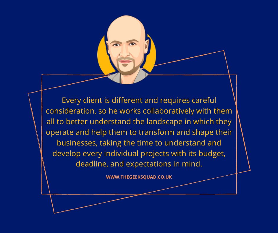 💻 Geek Of The Week💻

It's time for your business to get seen online, and we have just the geek to help! Meet Sam, our Web Geek, our go-to when any business is looking to become a lead generating machine📲

Want to be seen online?👇
thegeeksquad.co.uk/web-geek.html