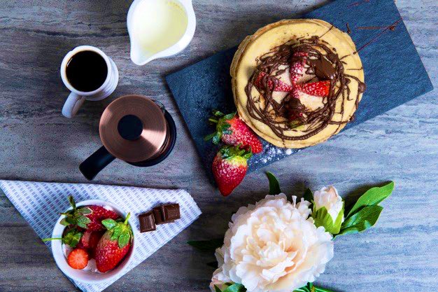 hecosfair's tweet photo. « I had a dream about you last night. You were at my door. We had forgotten what we used to fight about. So, I let you in and we made coconut #pancakes like it was the very first time. »
✍️Crystal Hudson
📕Dreaming is for lovers

#hecosfair #citation #quotes #food #breakfast #bio https://t.co/ylK7DCdC1N