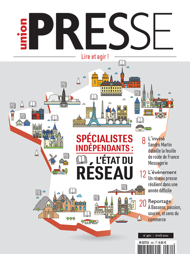Culture_Presse's tweet photo. Découvrez le numéro d'avril d’#unionpresse, le magazine des professionnels du réseau #presse. Au sommaire : l'état du réseau spécialiste indépendant ; interviews de Sandro Martin (France Messagerie) et de Philippe Abreu (CRDP) ; remise du Prix des Lecteurs ; focus diversification https://t.co/PZSOOP1C9B