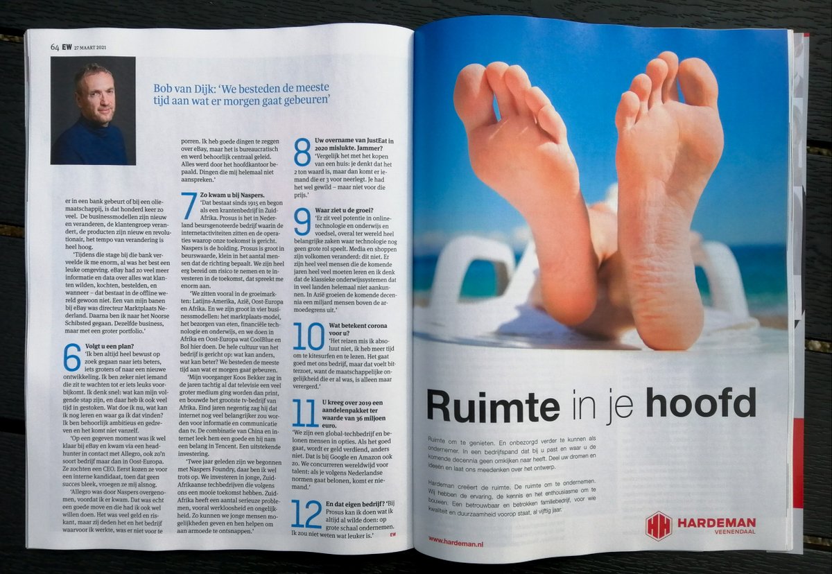 Twee voeten ‘in your face’ in het blad Elsevier. Eén van de drie advertenties voor een nieuwe campagne voor Hardeman Veenendaal. #hardeman #hardemanveenendaal #Elsevier <a href="/HHardemanBV/">Hardeman Veenendaal</a> #advertentie <a href="/ewmagazinenl/">EW</a>