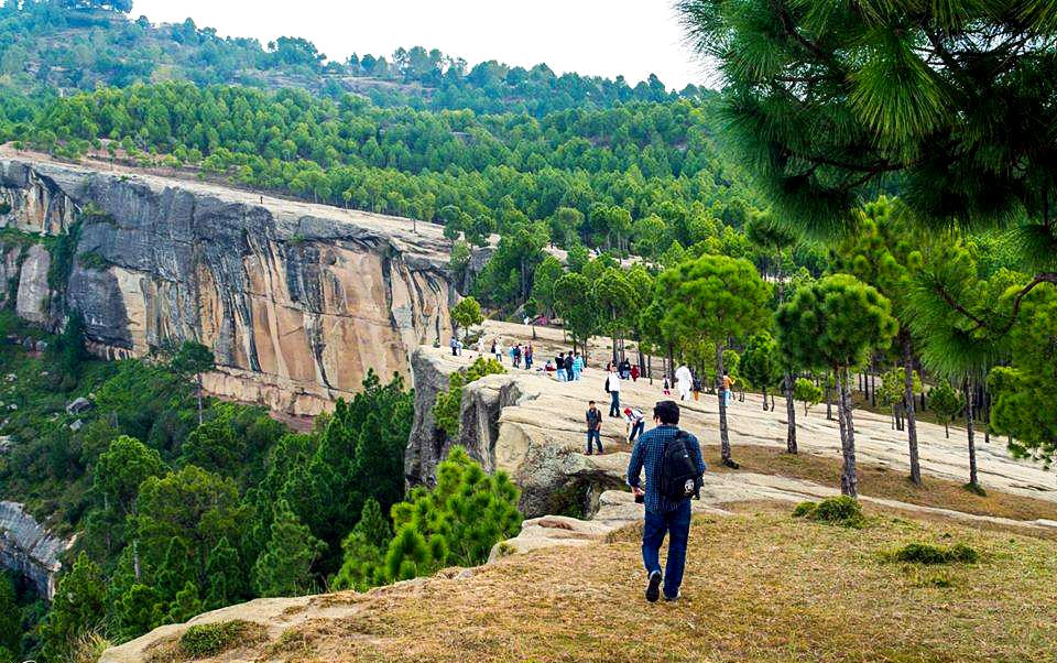 PlanAVoyage's tweet photo. The mystical Panj Peer (Five Saints) rocks are the highest point of Danoi Ridge located in Kotli Sattian, Kahuta. 
.
Photo-credits : Croozi &amp; Canva

#panjpeer #panjpeerrocks #rocks #waterfall #nature #kahuta #islamabad #beauty #naturalbeauty #shrine #saints #pakistan #planavoyage https://t.co/smVdRh5vbt