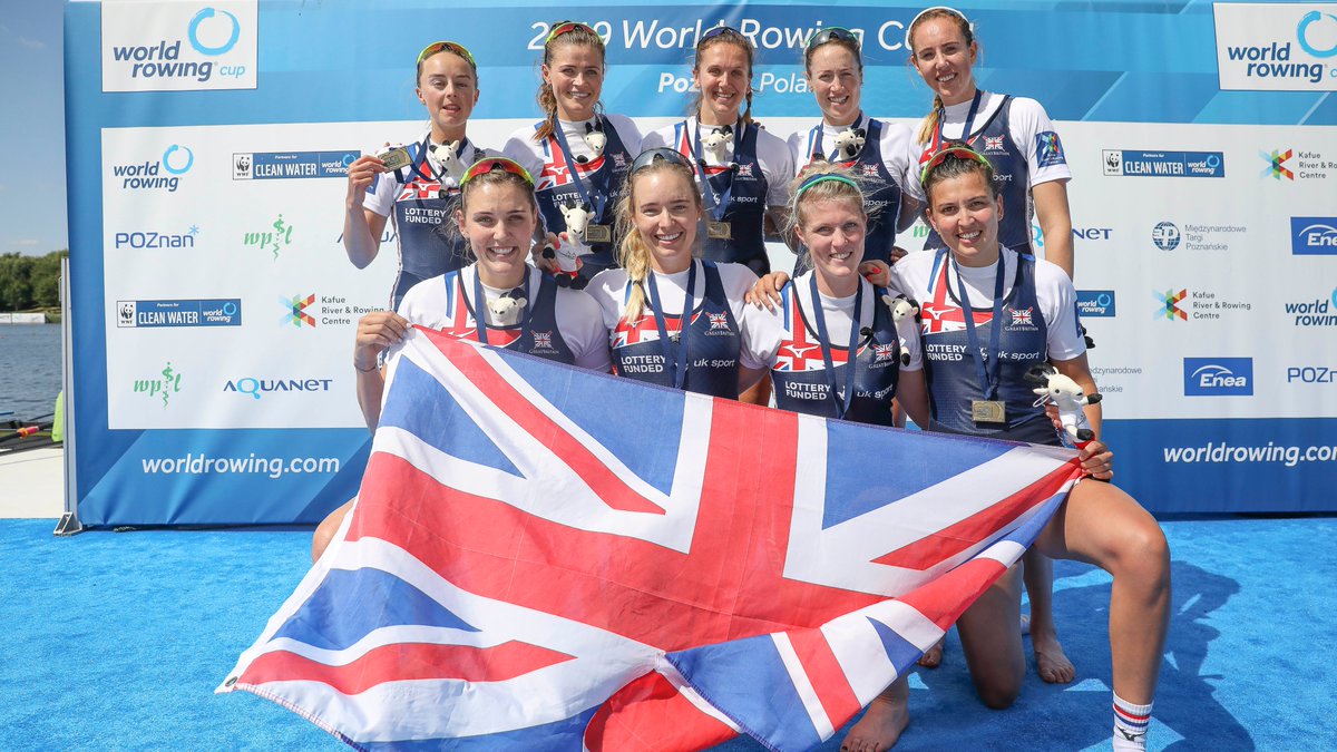 SASsoftwareUKI's tweet photo. A huge #MedalMonday shout-out this week to the women's eight!
Here they are celebrating ๐ฅ at the 2019 @WorldRowing Cup II in Poznan! Everyone at SAS wishes you all the best in your preparations for #Tokyo2020!
#Power2Row https://t.co/8rlQ0a4JsX