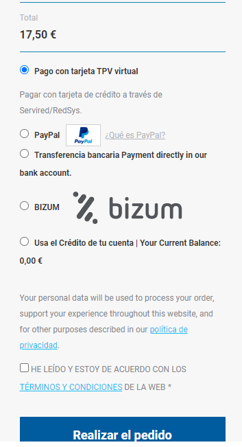 Os informamos que hemos actualizado nuestra #tiendaonline en #IberoGen. 📲
Ya podéis realizar las compras con vuestra tarjeta de crédito usando la nueva TPV sin pasar por Paypal.
👇Os dejamos un ejemplo en las imágenes👇
Un saludo y buena cría.🐣🐥