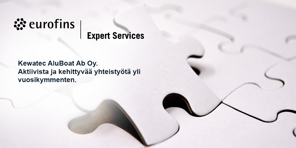 Venevalmistaja Kewatec AluBoat Ab Oy ja Eurofins ovat tehneet tiivistä, tuotekehitysprosessit läpileikkaavaa yhteistyötä tuotetarkastusten ja -testausten parissa jo 20 vuotta! Lue yhteistyöstä lisää: bit.ly/3waBn8f
#kewatec #eurofins #referenssi #veneet