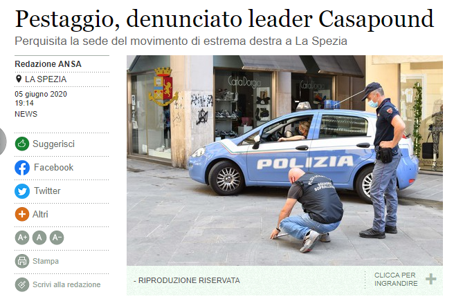 jacopo_at's tweet photo. A #CasaPound l'idea dei pacchi alimentari sarà venuta in mente tra un pestaggio e l'altro https://t.co/BKpO88duwr