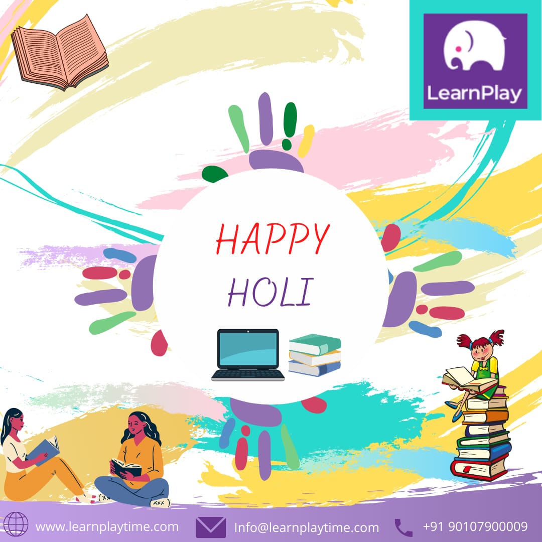 learnplaytime's tweet photo. Team Learn Play Time Wishes You a Happy Holi! #holi  #learnplaytime #LearnPlay  #learnplayschool #holi2021 https://t.co/BRYXcdUJom