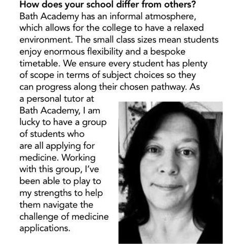 Look who’s featured in Bath Life!! #medicalscience #tutor #chemistry #edutwitter #edchat #biology #science