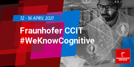 CCIT_Fraunhofer's tweet photo. @CCIT_Fraunhofer at #HM21 (April 12 to 16, 2021): future-proof assembly and #Production, sovereign data exchange and transparent #MachineLearning methods for #Industry40. For details please check the new Press Release: https://t.co/XyfGWzkib0 #WeKnowCognitive #WeKnowSolutions https://t.co/XtAeIHd71h