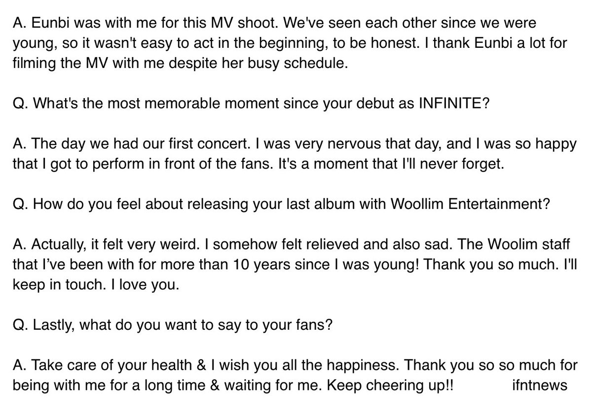 [News] 210329
Q &amp; A Interview with Sunggyu

♾ naver.me/G4rG3kj0
#인피니트 #성규 #김성규 #INFINITE #Sunggyu #Sungkyu
