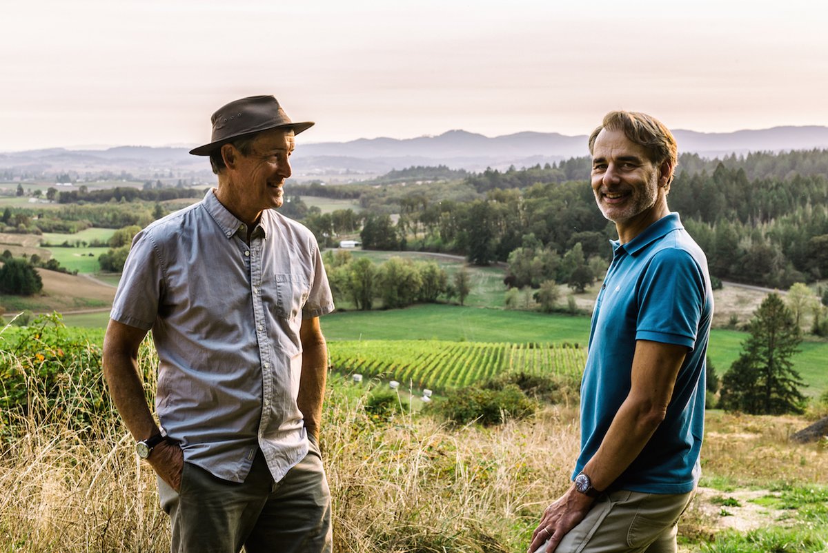TheBuyer11's tweet photo. “More Burgundian than Burgundy” is one way of describing the two new wines from Oregon’s #NicolasJay – and they really are something. With a new 53-acre estate and wind in their sails they are ready to take on the wine world. Click here  https://t.co/0FGjyZV3Bb https://t.co/KRhka565SU