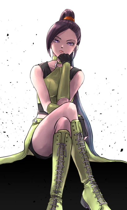 #みなさん去年の今頃はどんな絵描いてましたか 
去年の今日はマルティナでした! 