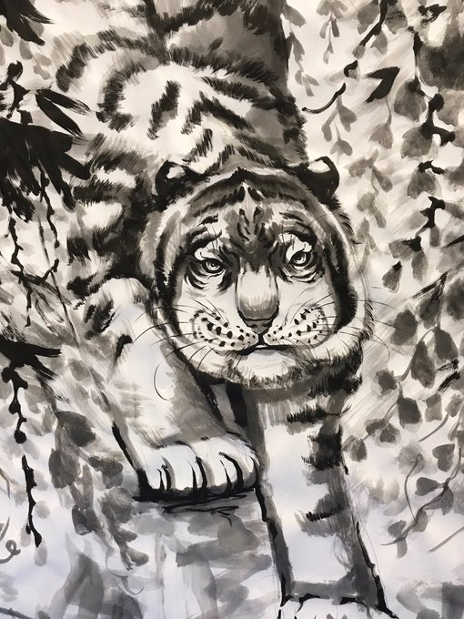水墨画アートのtwitterイラスト検索結果 水墨画アートのtwitterイラスト検索結果