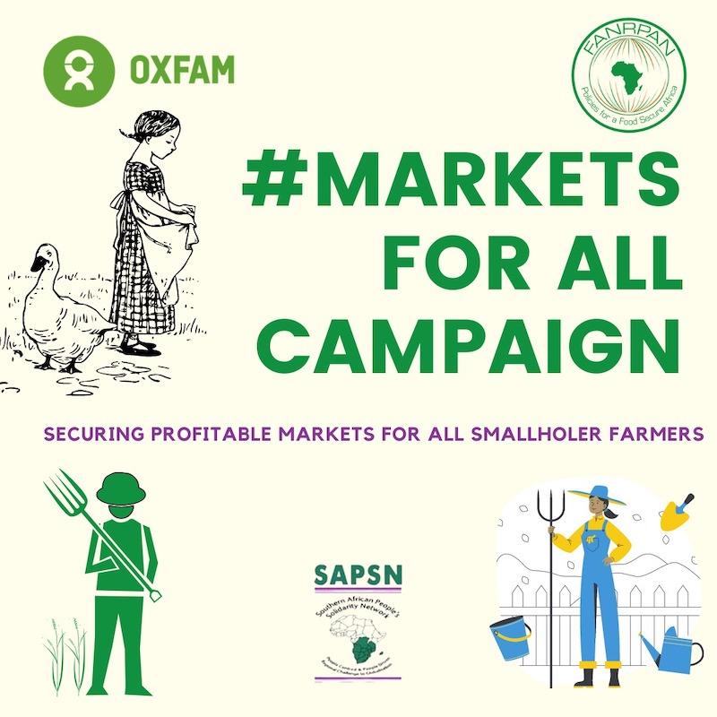 leap4fnssa's tweet photo. "The #MarketsForAll Campaign will promote #gender and #youth inclusive agricultural market systems."
Learn more and how to participate in this initiative organized by @OxfamSA, @FANRPAN and @SapsnU.
📢 https://t.co/D4WMWAfNHp #Africa #agriculture #foodsecurity #ICT4A https://t.co/quZPK4FT5i