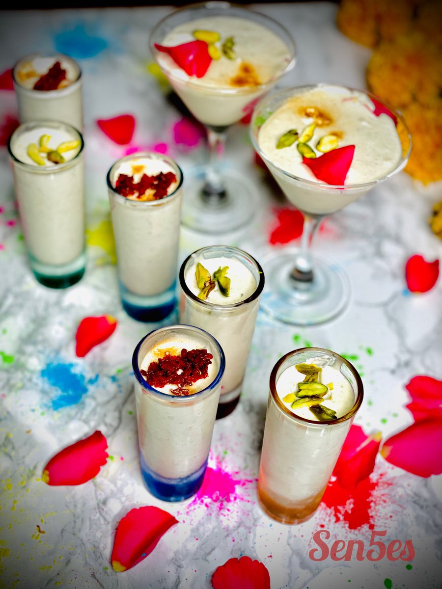Sen5_es's tweet image. 🎨 Holi Special, Thandai Mousse &amp;amp; Gulkand Mousse .. Full recipe on Instagram and Facebook.. go check it out, link in bio . #followsen5es #HoliSpecial #holirecipe #Holi2021 @indianfoodmagic @WorldFoodLovers @TemptingFoodNow @justthefoodporn @paleobyleo @Food_Indiablog #enjoy