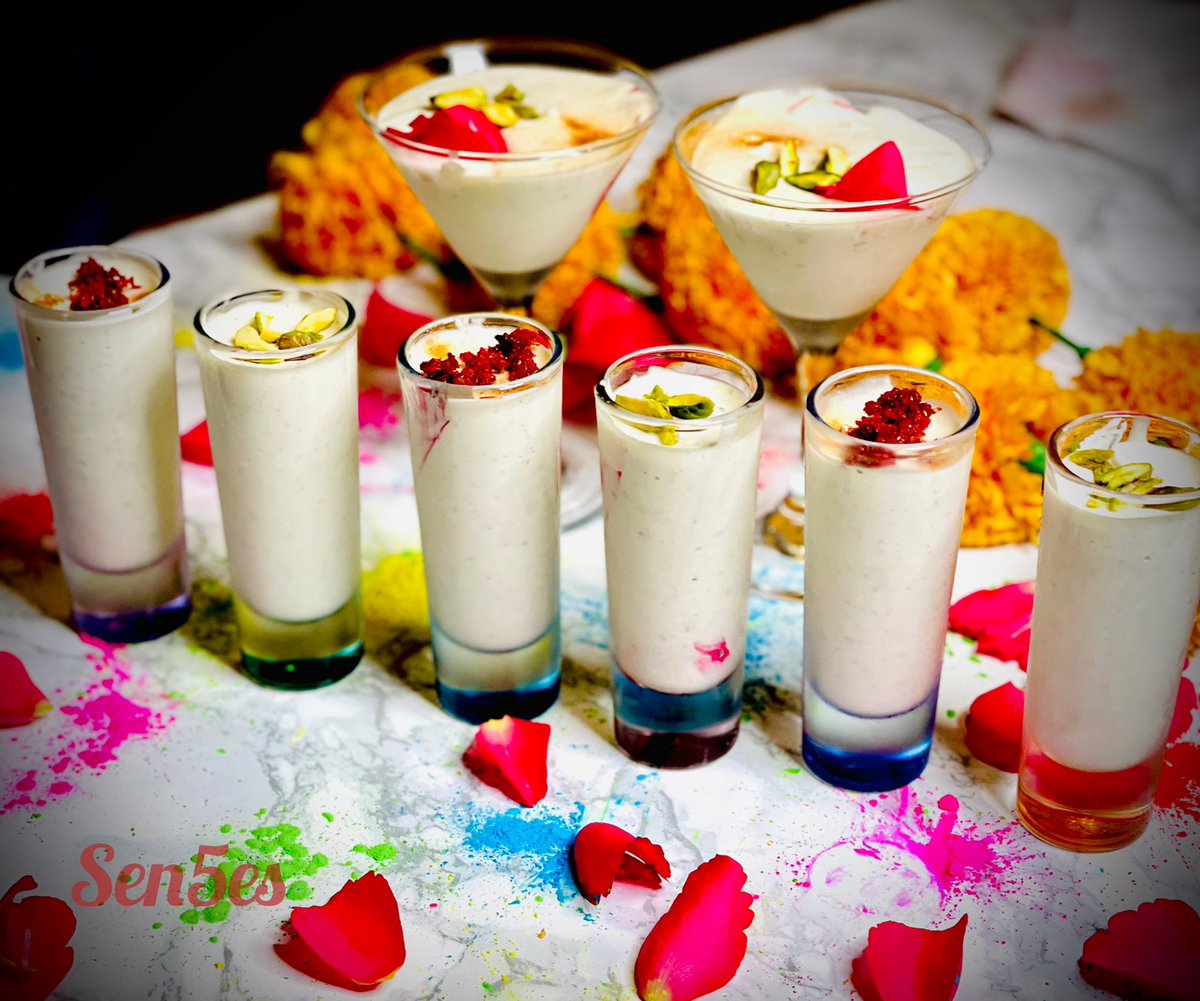 Sen5_es's tweet image. 🎨 Holi Special, Thandai Mousse &amp;amp; Gulkand Mousse .. Full recipe on Instagram and Facebook.. go check it out, link in bio . #followsen5es #HoliSpecial #holirecipe #Holi2021 @indianfoodmagic @WorldFoodLovers @TemptingFoodNow @justthefoodporn @paleobyleo @Food_Indiablog #enjoy