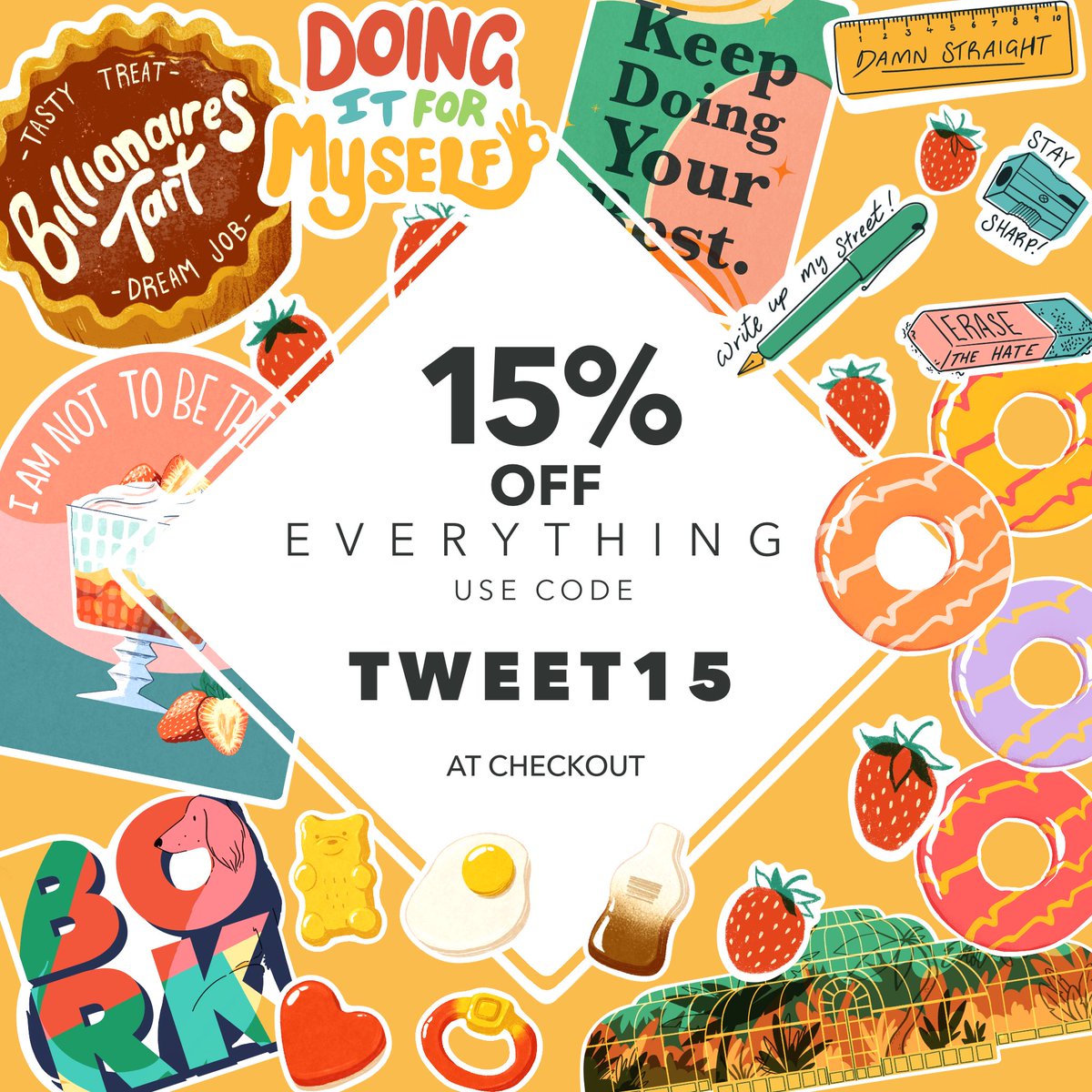 JemVenn's tweet photo. 15% off everything in my Etsy shop when you use the code “TWEET15” at checkout! No minimum spend required! ✨ 

https://t.co/KSBhM19PYy https://t.co/RLuu7QIpsl