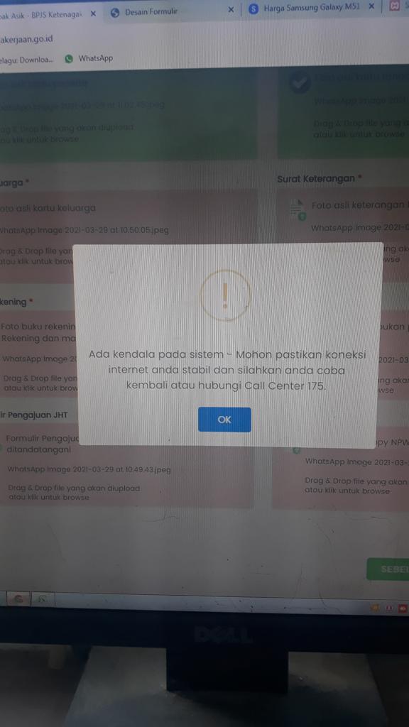 joonyl16's tweet photo. @BPJSTKinfo kok saya tdak bisa mngupload dokumen pendukung di LAPAK ASIK..? Saya sdah mncoba 10 kali.. https://t.co/B1sbBuSfPi
