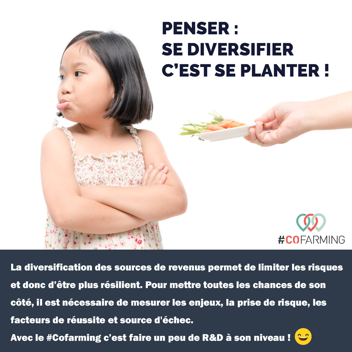 [les 12 raisons pour pas planter sa ferme en 2021] 
Avec le CoFarming , l'agriculteur à des solutions de diversification pour son activité ! 
Vous avez de la place dans votre hangar ? ➡️Pensez <a href="/agrikolis/">Agrikolis</a> 
Vous faites gite à la ferme ? ➡️Pensez <a href="/AgriVillagefr/">AgriVillage</a> #mondaymotivation