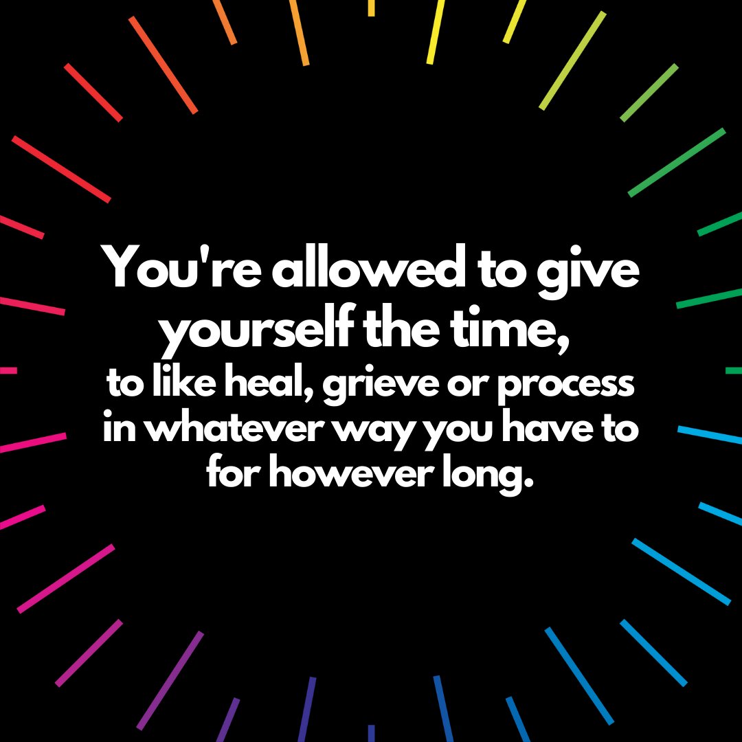WeGotYouShow's tweet photo. "Healing's a never ending process, so kids shouldn't feel the need to put any pressure on themselves to just be better fast. You're allowed to give yourself the time to process in whatever way you have to for however long." Thanks to everyone who shared their stories! #wegotyou https://t.co/Bq7hODV9rR