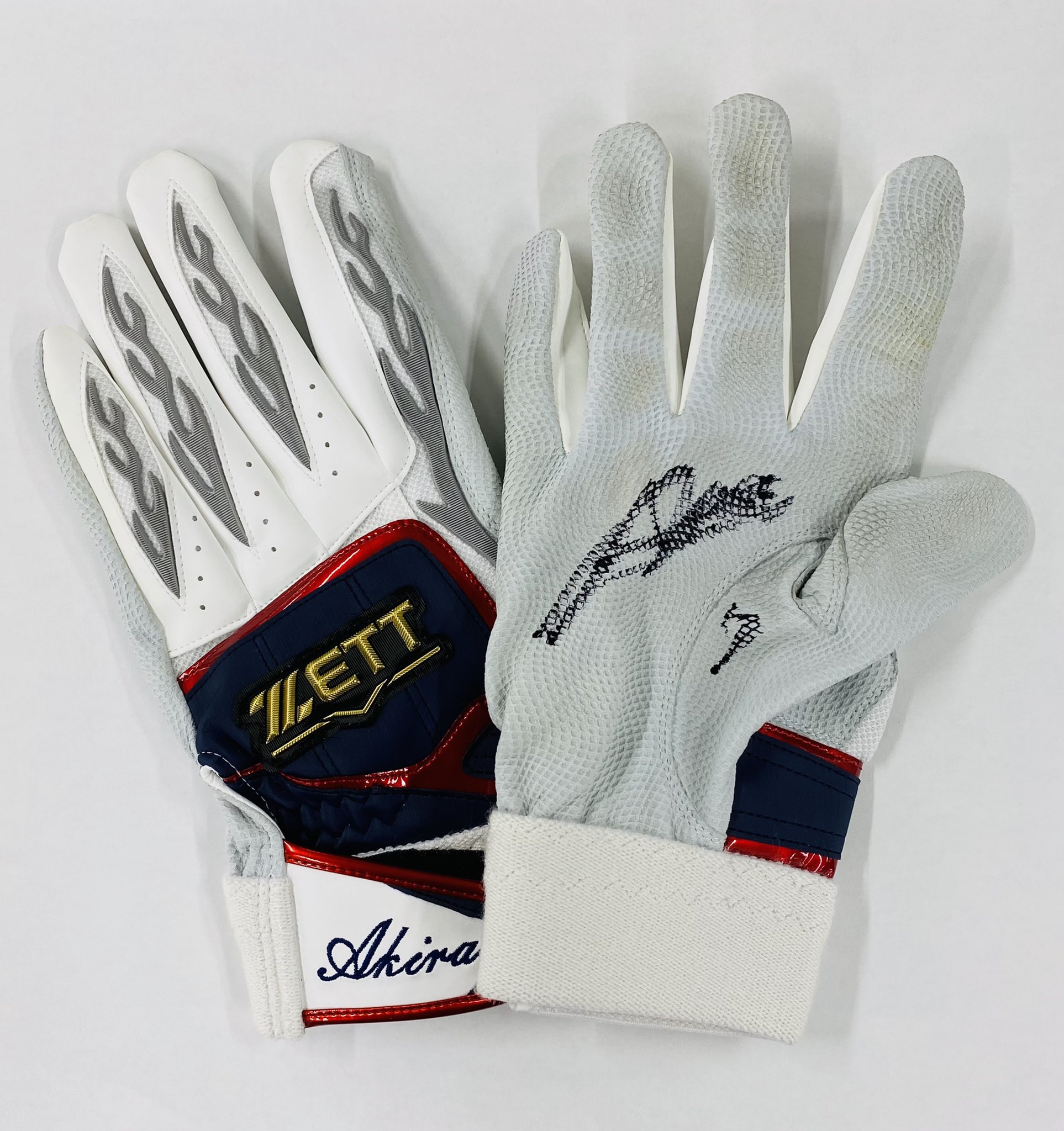 中日ドラゴンズ 根尾昂選手実使用 バッティンググローブ