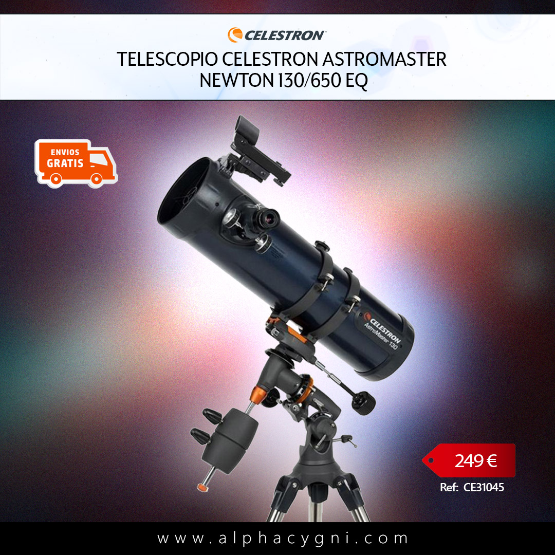 alphacygni_'s tweet photo. TELESCOPIO #CELESTRON #ASTROMASTER NEWTON 130/650 EQ.
☑Astromaster 130/650 EQ: https://t.co/SkOq8x46xg
¡Envíos gratis!🚛
info@alphacygni.com /📞922 34 30 38
WhatsApp📲676 264 538
Precios sujetos a cambios. https://t.co/5WuRPRLNP1