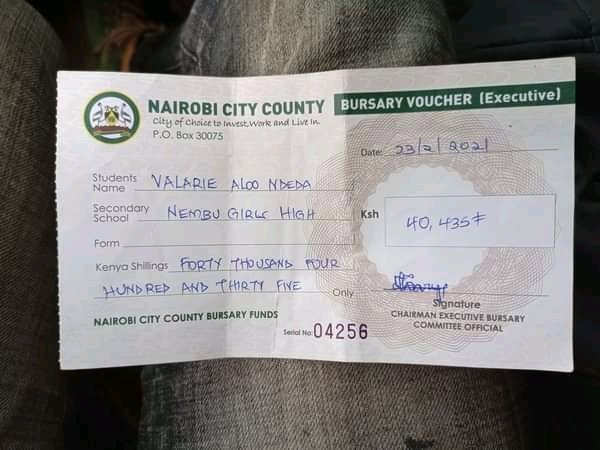 This cheque was found in a matatu retweet imfikie mwenyewe kindly