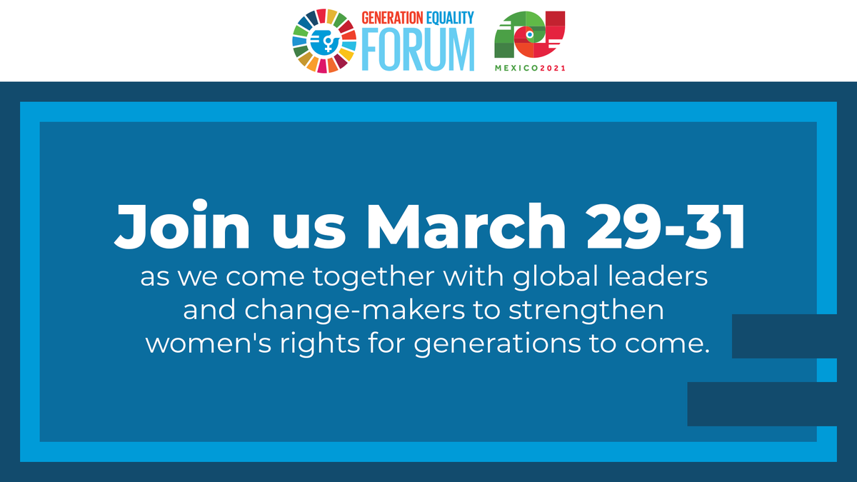 PMNCH (@pmnch) on Twitter photo #GenerationEquality Forum kicks off today in Mexico City & represents a once-in-a-decade opportunity to accelerate progress toward gender equality. <a href="/HelenClarkNZ/">Helen Clark</a> PMNCH Board Chair will speak on a panel on #SRHR. It's time to #ActforEqual. bit.ly/2QMiwQD #GenerationEquality Forum kicks off today in Mexico City & represents a once-in-a-decade opportunity to accelerate progress toward gender equality. <a href="/HelenClarkNZ/">Helen Clark</a> PMNCH Board Chair will speak on a panel on #SRHR. It's time to #ActforEqual. bit.ly/2QMiwQD