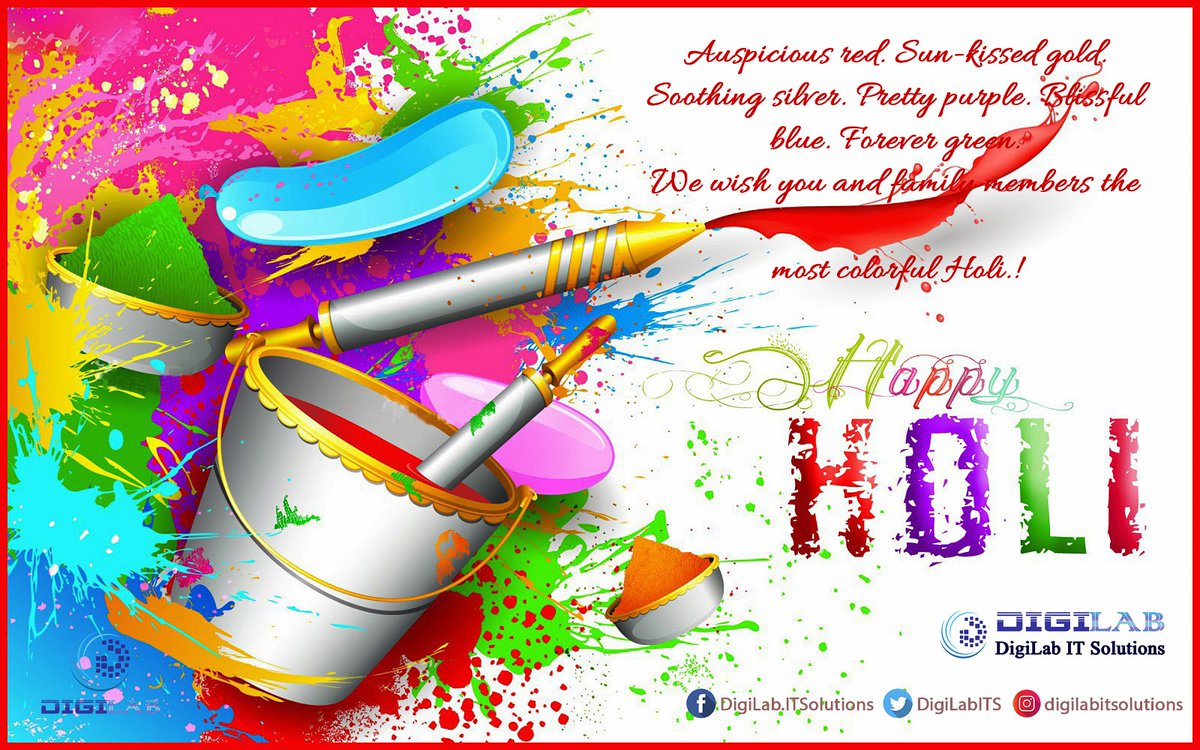 DigiLabITS's tweet photo. DigiLab ITS Team is Wishing you Prosperity, Success, Joy, and Achievement in all phases of life. Have a Happy and Blessed Holi! Happy Safe Holi!

#Holi #HappyHoli #DigiLabITS #DigiLabITSolutions https://t.co/fF5cl2kvuQ
