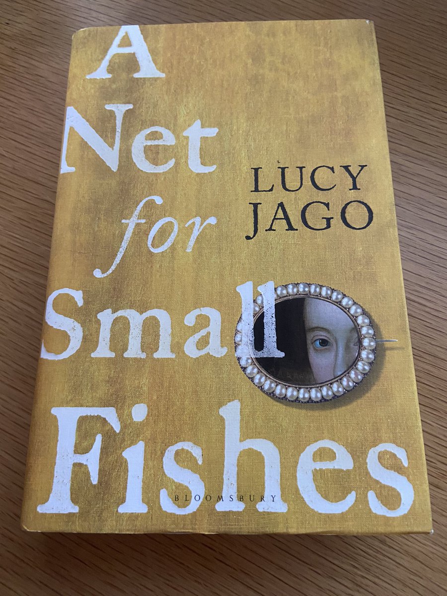 The next book out of the ‘To Read Jar’ is #ANetForSmallFishes by #LucyJago. I really enjoyed my historical fiction read last week so I’m sticking with that genre for a while longer. 

Have you read this? Am I in for a treat?