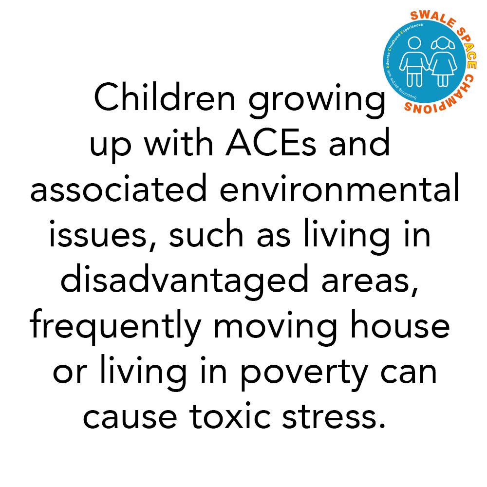 SpaceSwale's tweet photo. Adverse Childhood Experiences (ACEs) can lead to toxic stress and altered brain development when they occur without the support of an emotionally available adult. It is important to recognise that the effects of ACEs are both preventable and reparable. https://t.co/oWKCM8pY6b