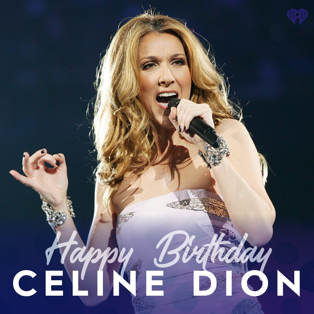 Happy birthday Céline ! 🎉💃

#CelineDion #HappyBirthday