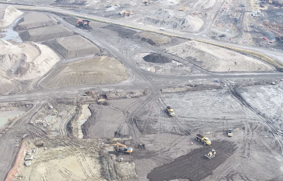 TeesworksUK's tweet photo. Dorman Point Phase1️⃣ well underway👍

A £5million land remediation and clearance project across 40 acres of former wasteland is taking shape.

Works carried out by Hartlepool contractor @SeymourCEC 

Check out the progress pictures ⬇️ https://t.co/kMuJk17Z8n