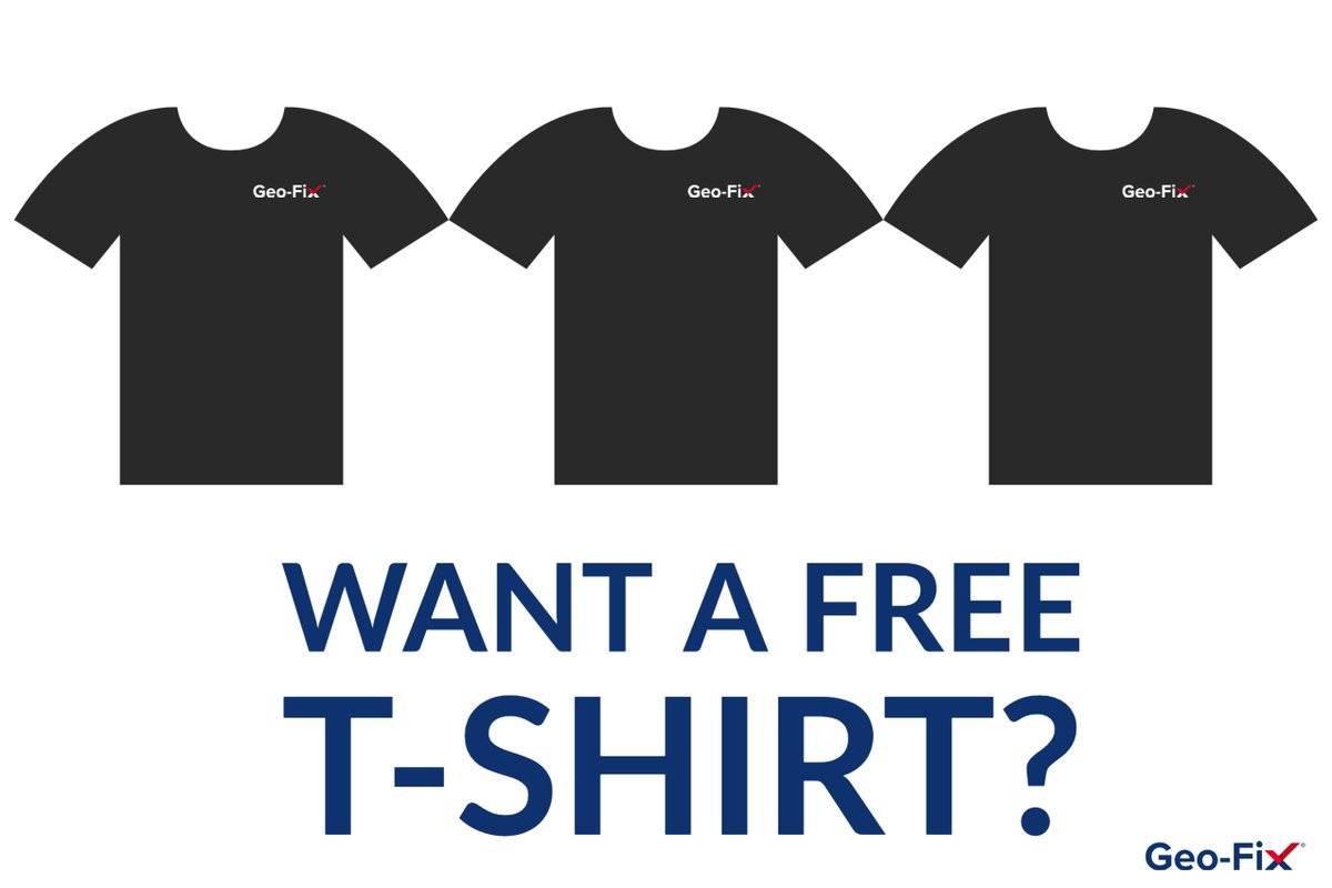InstarmacGroup's tweet photo. Want a FREE Geo-Fix t-shirt? All you need to do is send us a photo of a recent project using Geo-Fix products and the t-shirt is yours #Free #Tshirt #FreeClothing #GeoFix #CaseStudy #Transformation https://t.co/hdHne29O98