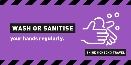 TravelSYorks's tweet photo. Wash or sanitise your hands before and after using public transport - the toilets in our interchanges are free to use: https://t.co/QMOQccnlNM #ThinkCheckTravel https://t.co/2dwJ4fvkuT