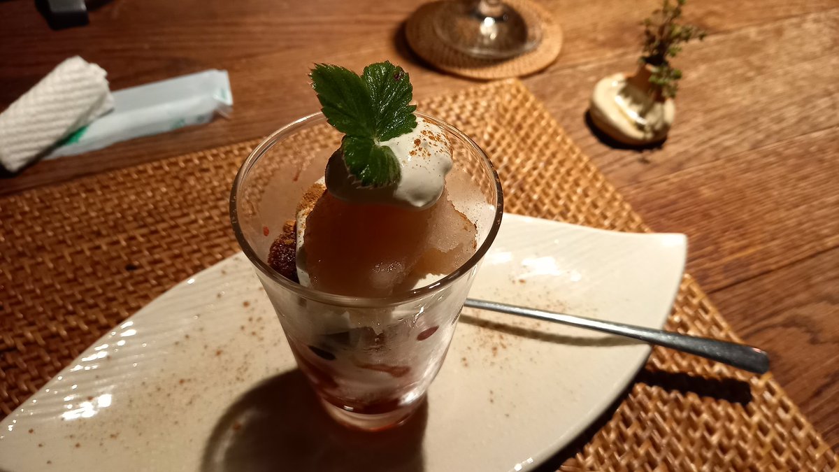matsus1016's tweet photo. お手軽コース　@創作亭28(徳山)

この店ならではの創作料理に、次の品が楽しみになる。 https://t.co/cyIsDPWZdb