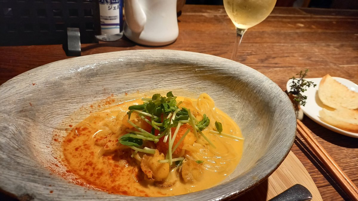 matsus1016's tweet photo. お手軽コース　@創作亭28(徳山)

この店ならではの創作料理に、次の品が楽しみになる。 https://t.co/cyIsDPWZdb