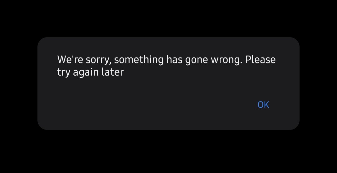szenjanos's tweet photo. @RevolutApp hi, I'm getting this message since yesterday every time I try to top-up, transfer from savings, live chat, etc https://t.co/rdoKwvcq4f