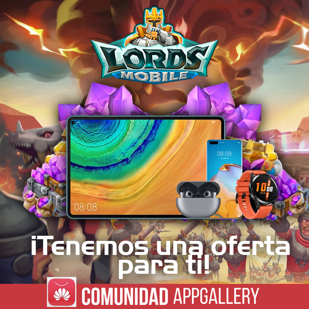 ComAppGallery's tweet photo. OFERTA SIN COMPETENCIA: Si eres jugador de #LordsMobile e inviertes con frecuencia en el juego...tenemos una oferta especial para ti. Mándanos un DM directamente y te contamos esta oferta sin competencia. https://t.co/WjyXeeUijH