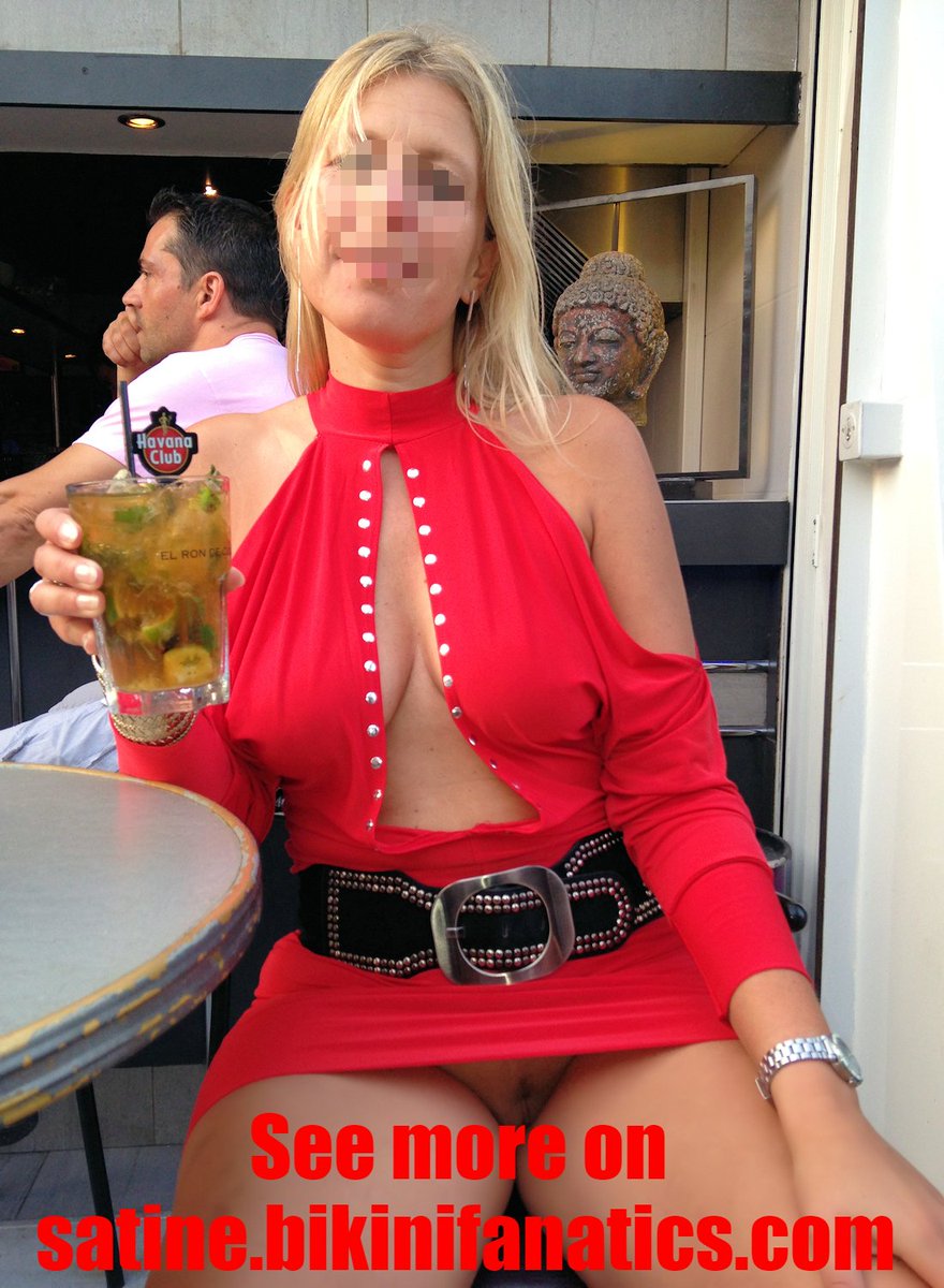 Do you like my dress ? See much more from me on satine.bikinifanatics.com   #iambikinifanatic #milf